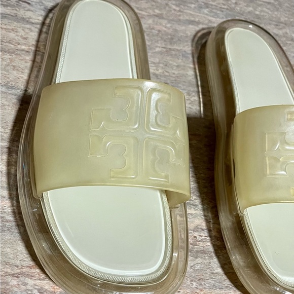 Tory Burch ivory bubble jelly Slides - Picture 7 of 16